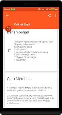 Resep Kue android App screenshot 0